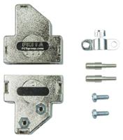 fki1a-1731110433 FCT from Molex FKI Series PET Angled D Sub Backshell, 9 Way