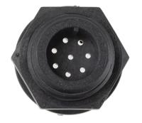 px041308p Bulgin Circular Connector, 8 Contacts, Rear, Miniature Connector, Plug, Male, IP68, Buccaneer 400 Series