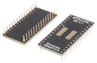 w9531rc Winslow Straight Through Hole Mount 0.65 mm, 2.54 mm Pitch IC Socket Adapter, SSOP 28 to DIP 28