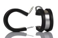 253-8556 RS PRO 22mm Black, Stainless Steel 304 P Clip