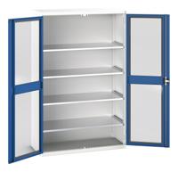 1692666311 Bott 2 Door, 0 Drawer Sheet Steel Floor Standing Cupboard, 1300 x 550 x 2000mm