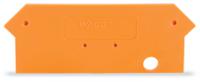 279-317 WAGO 279 Series End And Intermediate Plate for Use with Rail Mount Terminal Blocks