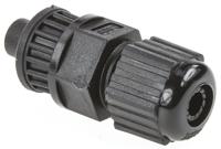 au-04bffa-ll7001 Amphenol Industrial Circular Connector, 4 Contacts, Panel, Miniature Connector, Socket, Female, IP67, Ceres Series