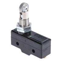 gptcrh02 ZF Roller Micro Switch, Screw Terminal, 15 A @ 250 V ac, SPDT