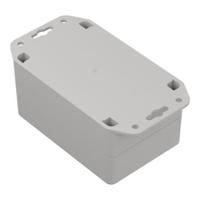 206-9096 RS PRO Light Grey Polycarbonate Enclosure, IP65, Flanged, Light Grey Lid, 121.4 x 81.6 x 60.2mm
