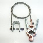 ai-000503e-60 Mueller Electric Crocodile Clip Lead, 1.5m Lead Length