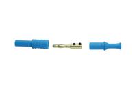 1065-bl Electro PJP Blue Male Banana Plug, Screw Termination, 36A, 1kV