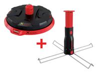 run10174 Runpotec Cable Drum RollerRUN10174Cable Roller, Mandrel