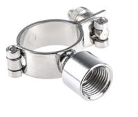 265-5270 RS PRO Stainless Steel Silver Hinged Pipe Clamp, 1/2 in BSP