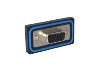 l17ehd15s30 Amphenol Communications Solutions EHD 15 Way Right Angle PCB Mount, Through Hole D-sub Connector Socket