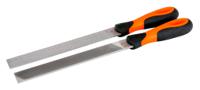 4-154-08-2-2 Bahco 200mm, Bastard, Flat Homeowner File With Soft-Grip Handle
