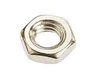 483-0350 RS PRO, Nickel Plated Brass Hex Nut, DIN 439B, M4