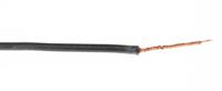 8955-01-020 Hew Heinz Eilentropp SIFF Series Black 0.25 mm² Hook Up Wire, 23 AWG, 130/0.05 mm, 20m, Silicone Insulation,