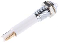 210-412 RS PRO Green, Red Panel Mount Indicator, 24V dc, 6mm Mounting Hole Size, Solder Tab Termination