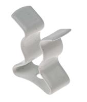 289-540 RS PRO 6.35mm Steel Spring Clip, 13.49mm x 6.35mm x 15.08mm, 8BA