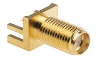 526-5779 RS PRO, Jack Edge Mount SMA Connector, 50Ω, Solder Termination, Straight Body
