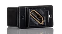267-1278 RS PRO 29 mm x 35.5 mm x 19 mm 1 Way Female to Female Feedthrough HDMI Connector 40 V ac