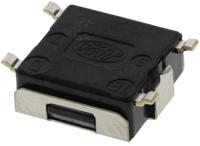 skhmqle010 Alps Alpine Green Stem Tactile Switch, SPST 50 mA @ 12 V dc 3.1mm Surface Mount