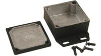 1590wllbfbk Hammond 1590 Series Die Cast Aluminium Enclosure, IP65, Flanged, 25 x 51 x 51mm