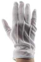 137-2056 Portwest A080WHR White Cotton Cotton Work Gloves, Size 9, Latex, Nitrile, Polyurethane, PVC Coating