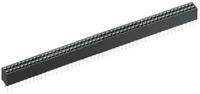 m50-3005045 HARWIN M50-3 Series Straight Through Hole Mount PCB Socket, 100-Contact, 2-Row, 1.27mm Pitch, Solder Termination