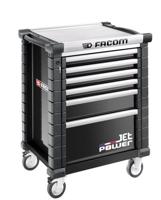 jet6nm3apowerpf Facom 6 Drawer Wheeled Tool Chest