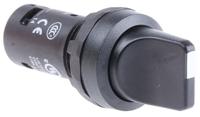 1sfa619200r1076-c2ss1-10b-11 ABB Short Handle Black Selector Switch - 22mm Cutout Diameter 2 Positions