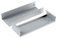 231-986 RS PRO Grey Cold Rolled Steel Instrument Case, 230 x 80 x 40mm