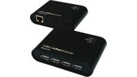 ex-1445 Exsys 4 Port USB 2.0 CAT 5 Extender, up to 50m Extension Distance