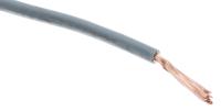 872-5325 RS PRO Grey 0.33mm² Hook Up Wire, 22 AWG, 17/0.16 mm, 100m, XLPE Insulation