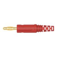 rs-fk-8-l-au-rt Schutzinger Red Male Banana Connector, 4 mm Connector, Solder Termination, 32A, 30 V ac, 60 V dc, Gold Plating