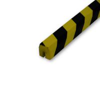 221-7892 RS PRO Black/Yellow Impact Protector 1000mm x 40mm