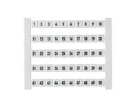 0473460001 Weidmuller, DEK Terminal Marker for use with  for use with Terminal Blocks