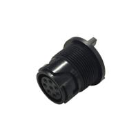 pxp401304p Bulgin Circular Connector, 4 Contacts, Rear, Miniature Connector, Socket, Male, IP69K, IP66, IP68, Buccaneer 4000 Series