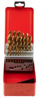 213-512 RS PRO 25-Piece Twist Drill Bit Set for Metal, 13mm Max, 1mm Min, HSS-G Bits