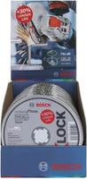 2608619267 Bosch X-LOCK Cutting Disc, 125mm x 1mm Thick, 10 in pack