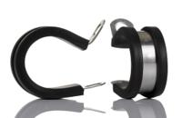 253-8558 RS PRO 25mm Black, Stainless Steel 304 P Clip