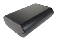 mxa4-10-14bbp Takachi Electric Industrial MXA Series Black Aluminium Handheld Enclosure, , 140 x 95 x 40mm