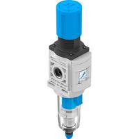 ms6-lfr-12-d6-e-p-vc-ag-mpa-b Festo MS Polycarbonate Filter Regulator, 40μm, G 1/2, Automatic, 1 → 10 bar, 8098305