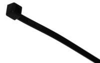 111-03011-t30r-pa66-bk HellermannTyton Cable Tie, 150mm x 3.5 mm, Black Polyamide 6.6 (PA66), Pk-100