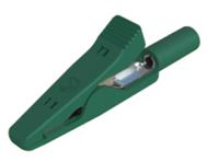 973584104 Hirschmann Test & Measurement Crocodile Clip 2 mm Crocodile Clip Connection, Bronze Contact, 8A, Green