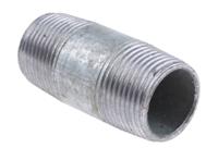 257-8000 RS PRO Galvanised Malleable Iron Fitting Barrel Nipple, Male BSPT 3/4in to Male BSPT 3/4in