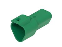 dt04-3p-tn03 TE Connectivity, DT04-3P Automotive Connector Plug Green Cable 3 Way, Cable Termination DT04-3P-TN03
