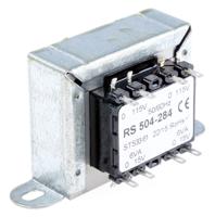 504-284 RS PRO 12VA 2 Output Chassis Mounting Transformer, 15V ac, IEC 61558-2-6