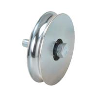 4330602 Guitel Hervieu Fixed Trolley Wheel, 100kg Capacity, 60mm Wheel