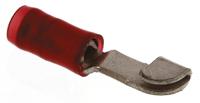 320555 TE Connectivity, PIDG Knife Disconnect Wire Splice Connector, Red, Insulated, Tin 22 → 16 AWG