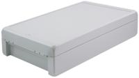 96016325-b-261706-pc-v0-7035 Bopla Bocube Series Light Grey Polycarbonate V0 Enclosure, IP66, IP68, IK07, Light Grey Lid, 271 x 170 x 60mm