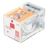 121-7830 RS PRO Plug In Power Relay, 24V ac Coil, 10A Switching Current, DPDT
