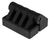 702-7844 RS PRO Nylon Butt Hinge, Screw Fixing, 54mm x 44mm x 30mm