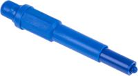 207-0869 RS PRO Blue Male Banana Plug, 4 mm Connector, Solder Termination, 20A, 1000V